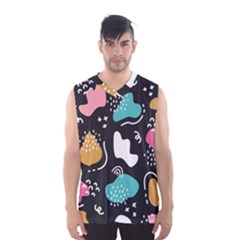 Art Pattern Design Background Print Men s Basketball Tank Top by Vaneshop