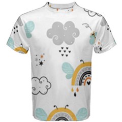 Art Pattern Design Wallpaper Background Print Men s Cotton T-shirt by Vaneshop