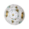 Bee Art Pattern Design Wallpaper Background Print Inside Out Bucket Hat (Kids) View3