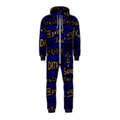 Art Pattern Design Background Graphic Hooded Jumpsuit (kids)