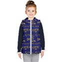 Art Pattern Design Background Graphic Kids  Hooded Puffer Vest View1