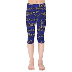 Art Pattern Design Background Graphic Kids  Capri Leggings  by Vaneshop