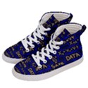 Art Pattern Design Background Graphic Men s Hi-Top Skate Sneakers View2