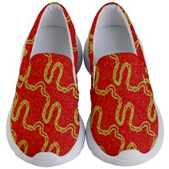 Background Ornamental Pattern Abstract Seamless Kids Lightweight Slip Ons by Vaneshop