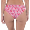 Valentine Romantic Love Watercolor Pink Pattern Texture Reversible Classic Bikini Bottoms View2