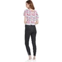 Love Mom Happy Mothers Day I Love Mom Graphic Butterfly Chiffon Blouse View2