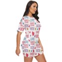 Love Mom Happy Mothers Day I Love Mom Graphic Just Threw It On Dress View3