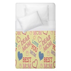 Love Mom Happy Mothers Day I Love Mom Graphic Pattern Duvet Cover (single Size) by Vaneshop