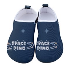 Space Dino Art Pattern Design Wallpaper Background Men s Sock-style Water Shoes