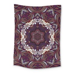 Rosette Kaleidoscope Mosaic Abstract Background Medium Tapestry