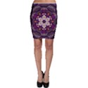 Rosette Kaleidoscope Mosaic Abstract Background Art Bodycon Skirt View1