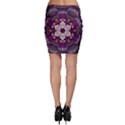 Rosette Kaleidoscope Mosaic Abstract Background Art Bodycon Skirt View2