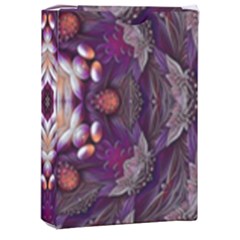 Rosette Kaleidoscope Mosaic Abstract Background Art Playing Cards Single Design (rectangle) With Custom Box