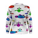 Fish Swim Cartoon Funnycute Women s Sweatshirt View2