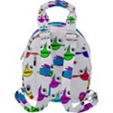 Fish Swim Cartoon Funnycute Travel Backpack View2