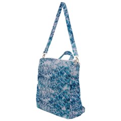 Summer Blue Ocean Wave Crossbody Backpack by Jack14