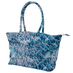 Summer Blue Ocean Wave Canvas Shoulder Bag by Jack14