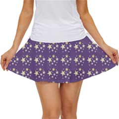 Background Wallpaper Space Universe Pattern Women s Skort by Pakjumat