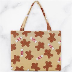 Gingerbread Christmas Time Mini Tote Bag