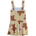 Gingerbread Christmas Time Kids  Layered Skirt Swimsuit View2