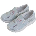 Winter Pattern Background Element Kids Lightweight Slip Ons View2