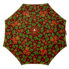 Christmas Wrapping Paper Straight Umbrellas by Pakjumat