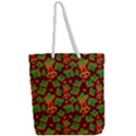 Christmas Pattern Full Print Rope Handle Tote (Large) View2