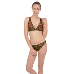 Template Christmas Pattern Classic Banded Bikini Set  by Pakjumat