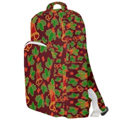 Template Christmas Pattern Double Compartment Backpack by Pakjumat