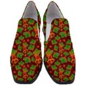 Christmas Pattern Women Slip On Heel Loafers View1