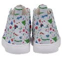 New Year Christmas Winter Kids  Mid-Top Canvas Sneakers View4