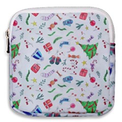 New Year Christmas Winter Mini Square Pouch by Pakjumat