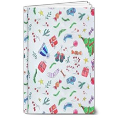 New Year Christmas Winter 8  X 10  Hardcover Notebook by Pakjumat