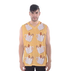 Background Stars Pattern Wallpaper Men s Basketball Tank Top by Pakjumat