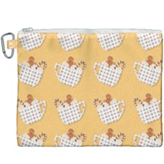 Background Stars Pattern Wallpaper Canvas Cosmetic Bag (xxxl) by Pakjumat