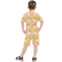 Background Stars Pattern Wallpaper Kids  T-Shirt and Shorts Set View2