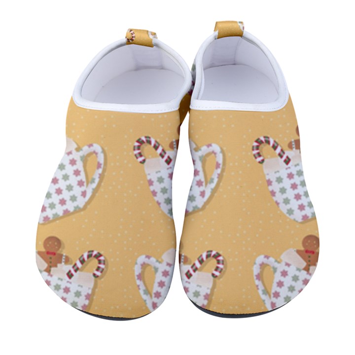 Background Stars Pattern Wallpaper Men s Sock-Style Water Shoes