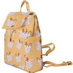 Christmas December Autumn Pattern Buckle Everyday Backpack by Pakjumat