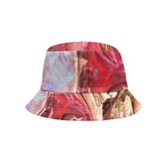 Marbling Blend  Inside Out Bucket Hat (kids) by kaleidomarblingart