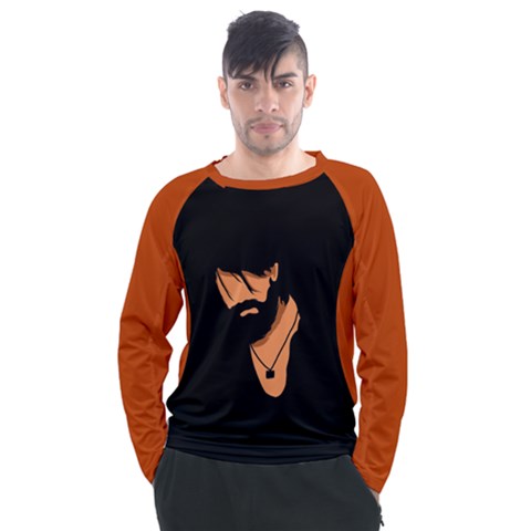 000000 Men s Long Sleeve Raglan T-shirt by 94gb