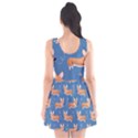 Corgi Patterns Scoop Neck Skater Dress View2