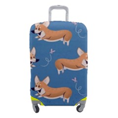 Corgi Patterns Luggage Cover (small) by Amaryn4rt