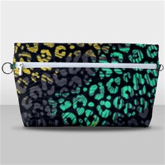 Abstract Geometric Seamless Pattern With Animal Print Handbag Organizer by Amaryn4rt