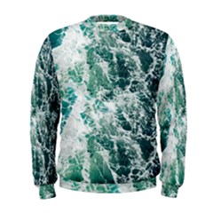 Blue Ocean Waves Men s Sweatshirt by Jack14