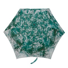 Blue Ocean Waves 2 Mini Folding Umbrellas by Jack14