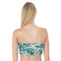 Blue Ocean Waves 2 Bandeau Top View2