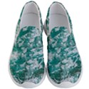 Blue Ocean Waves 2 Men s Lightweight Slip Ons View1