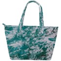 Blue Ocean Waves 2 Back Pocket Shoulder Bag  View2