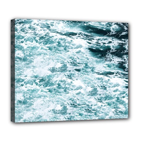 Ocean Wave Deluxe Canvas 24  X 20  (stretched) by Jack14