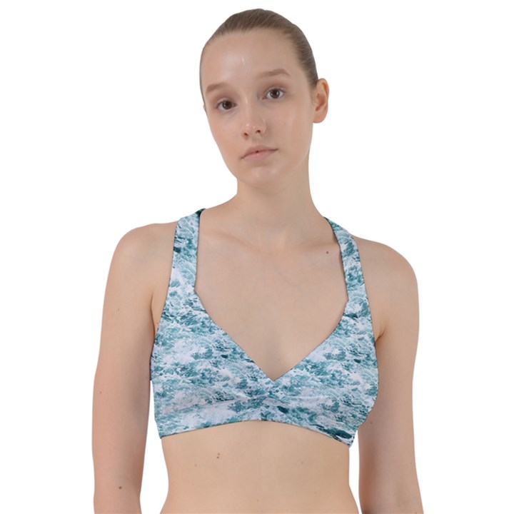 Ocean Wave Sweetheart Sports Bra